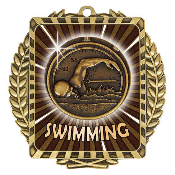 Lynx Wreath - Swimming