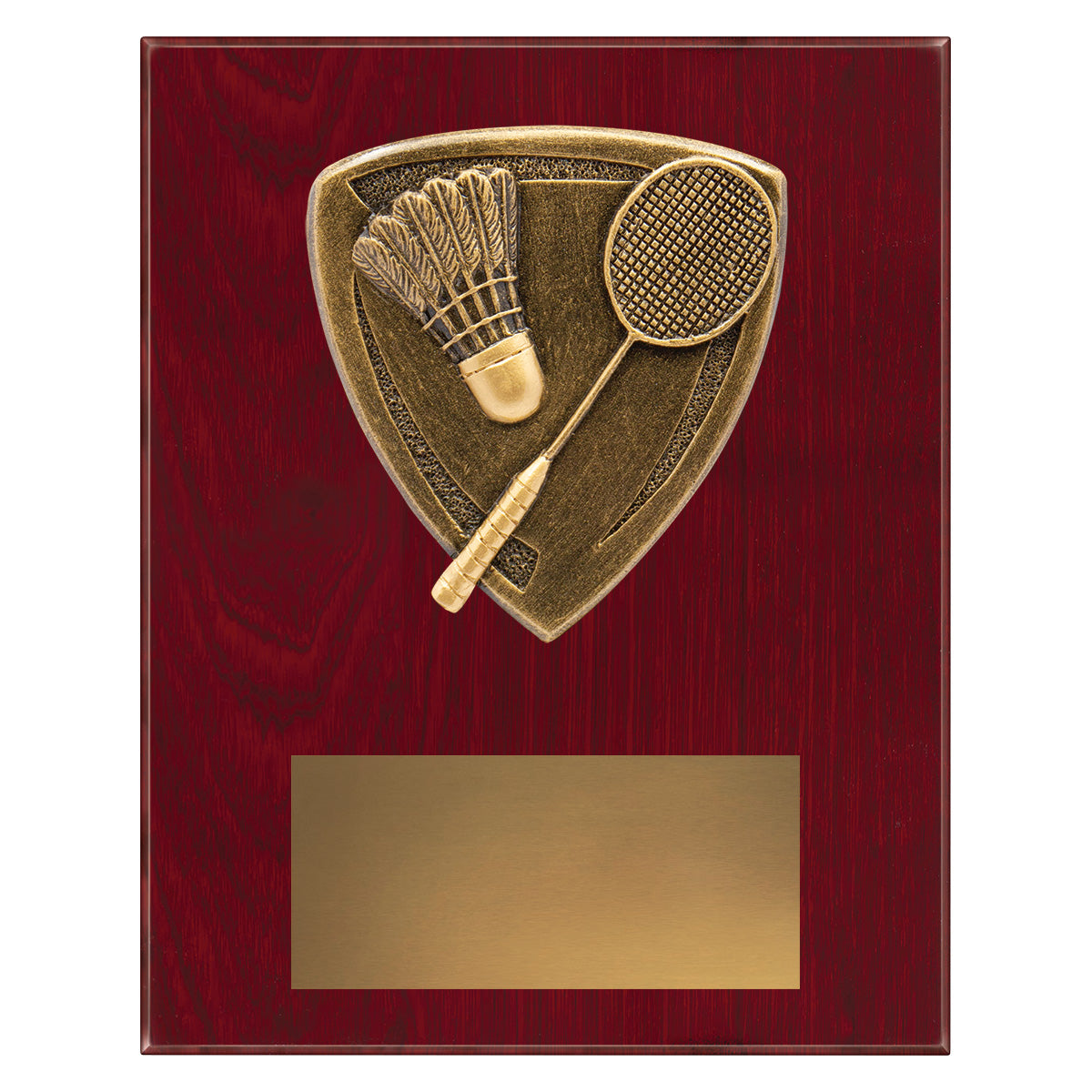 Nova Plaque - Badminton