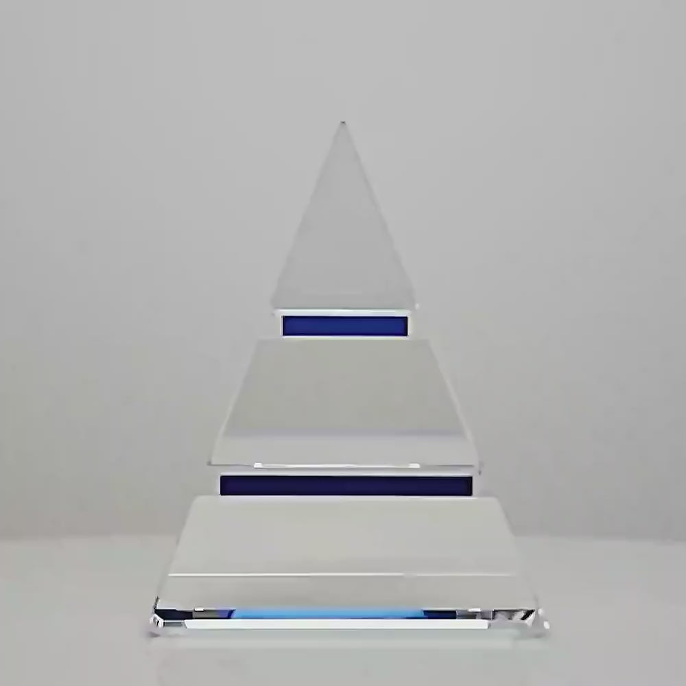 Blue Pyramid Crystal