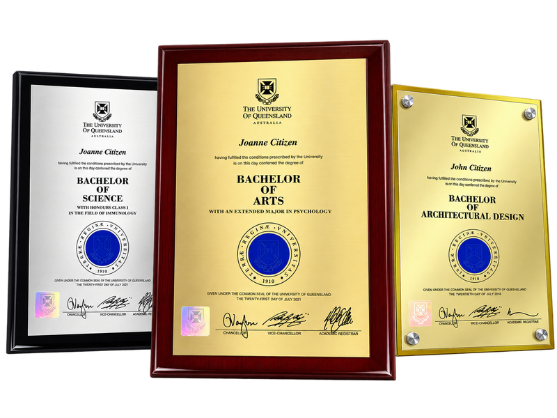 Graduation Plaques