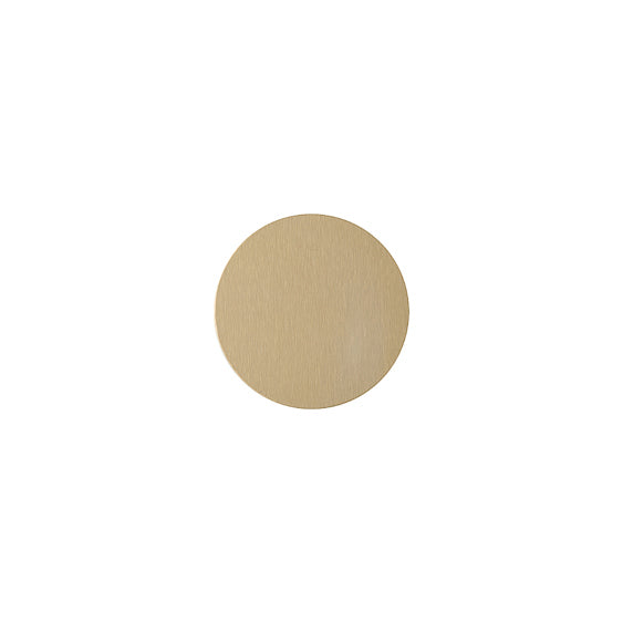 Sublimation Disc - Gold with Adhesive