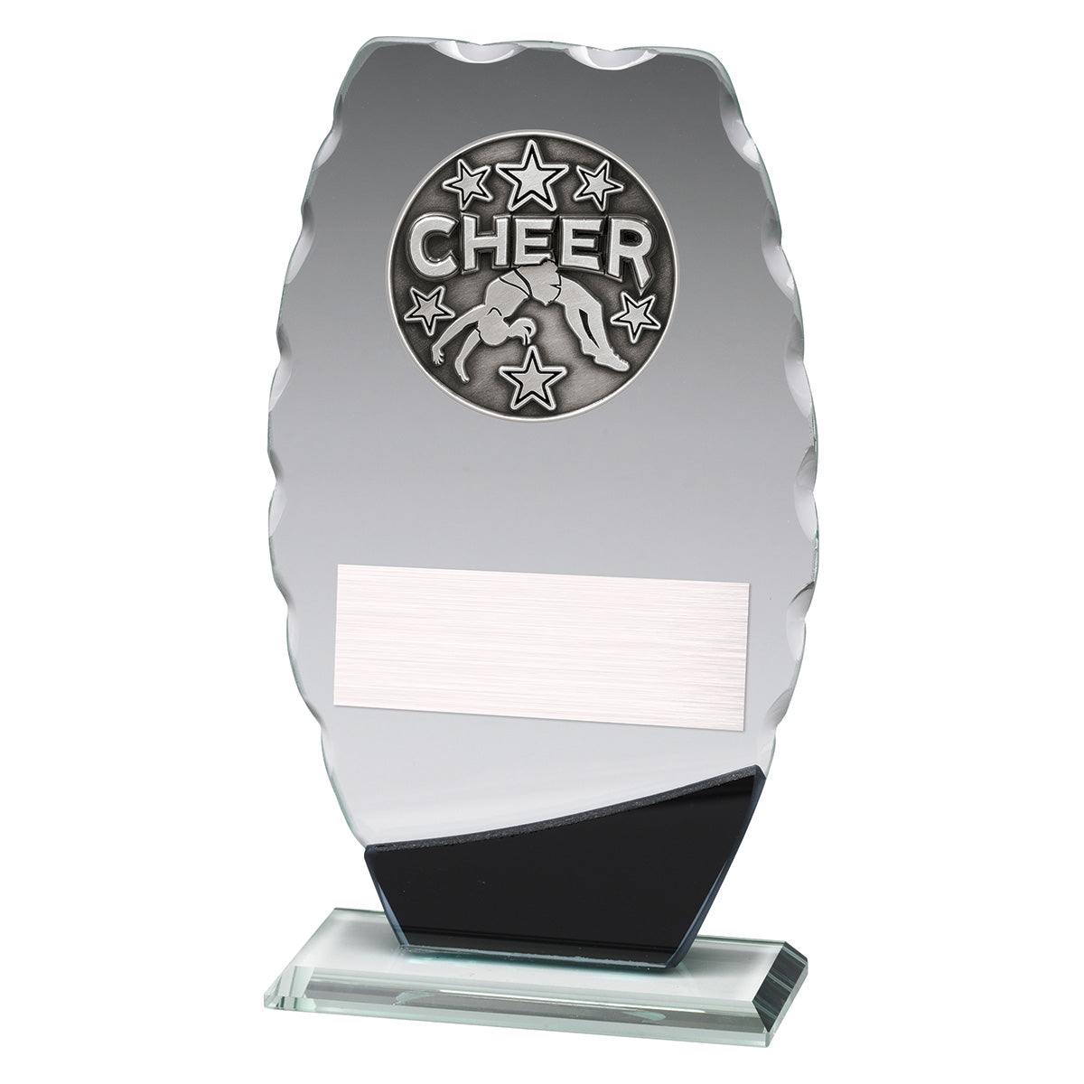 Clipped Oval Glass - Cheer