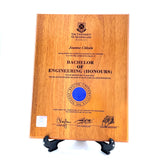 Natural Plaque University Plaques