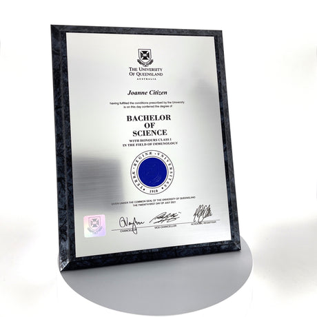 Budget Timber Plaque University Plaques