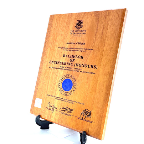 Natural Plaque University Plaques