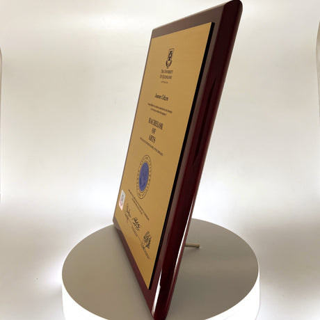 Rosewood Timber Plaque University Plaques