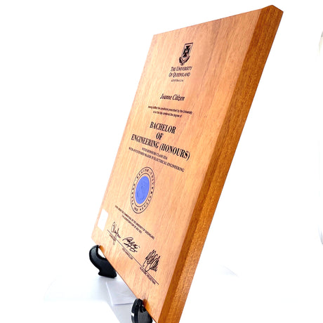 Natural Plaque University Plaques
