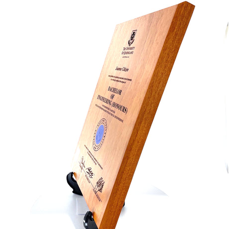 Natural Plaque University Plaques