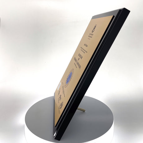 Black Timber Plaque University Plaques