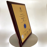 Rosewood Timber Plaque University Plaques