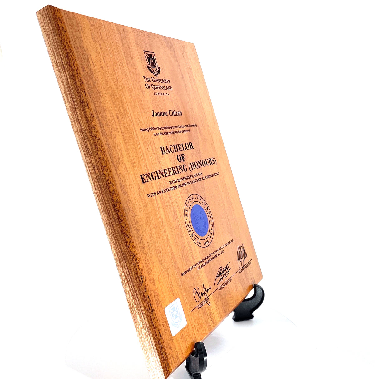 Natural Plaque University Plaques