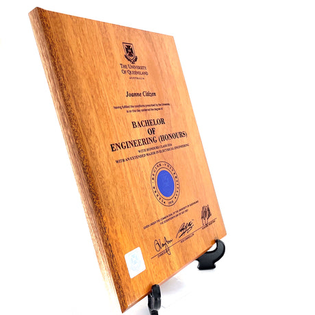 Natural Plaque University Plaques