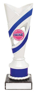 Curve Cups - Silver / Blue TCD