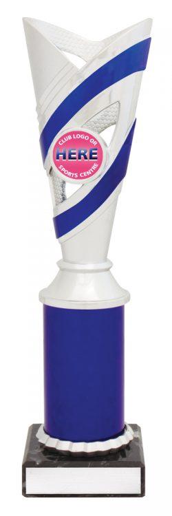 Curve Cups - Silver / Blue TCD