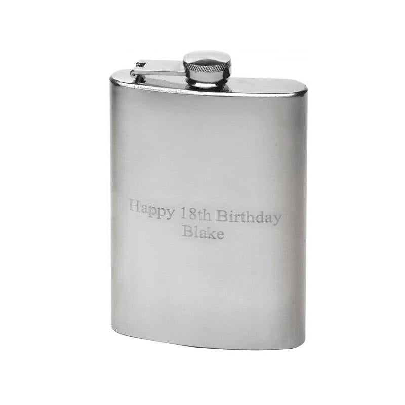 Stainless Steel Flask 8oz TCD