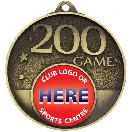 200 Games Milestone Medal TCD
