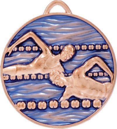 Swim Medal Painted TCD