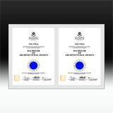 Double - Acrylic Shadow Plaque