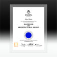 Acrylic Shadow Plaque University Plaques