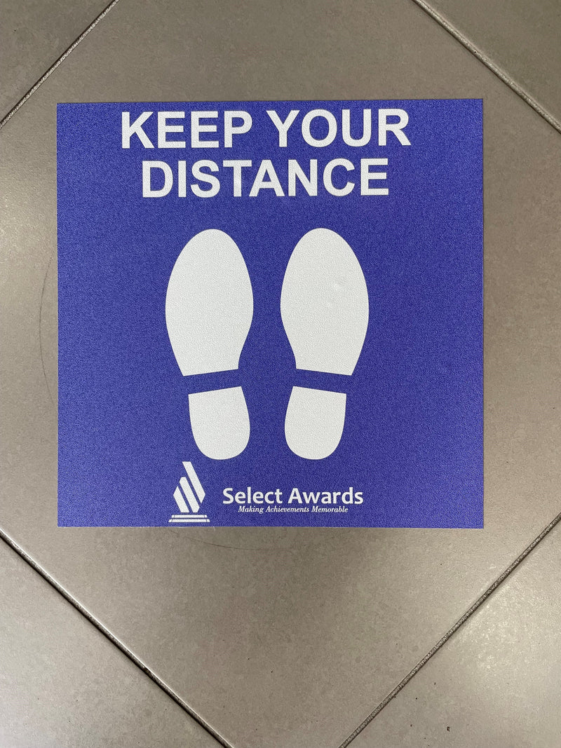 Safety Floor Signs - Square