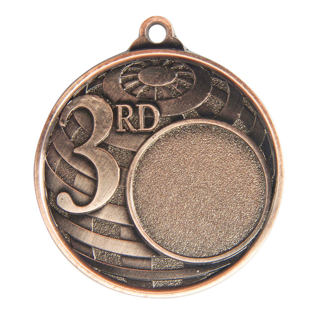 Global Medal -3rd + 25mm insert Evaton