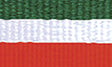 Green / White / Orange Ribbon Evaton