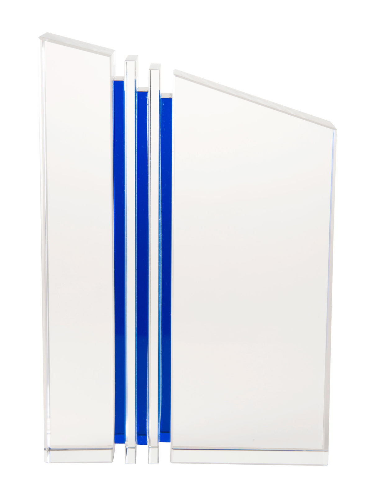 Triple Blue Stripe Crystal Evaton