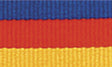 Blue / Red / Gold Ribbon Evaton