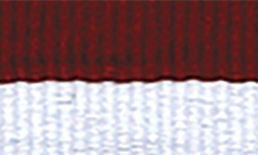 Maroon / White Ribbon Evaton