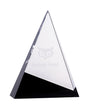 Black and Clear Crystal - Triangle Evaton