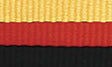 Yellow / Black / Red Ribbon Evaton