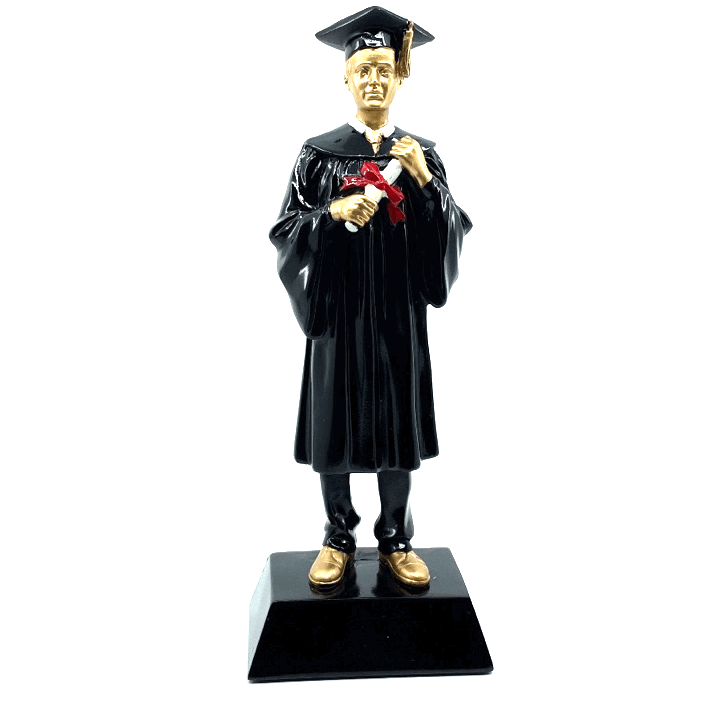 GRADUATE STATUE University Plaques