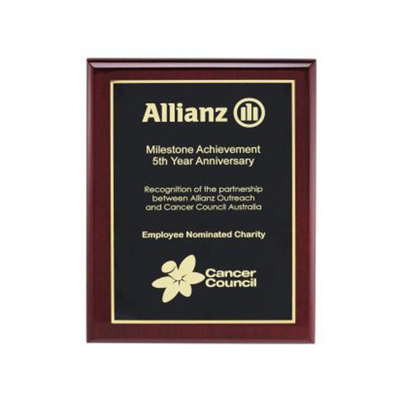 Designer Plaques - Black TCD